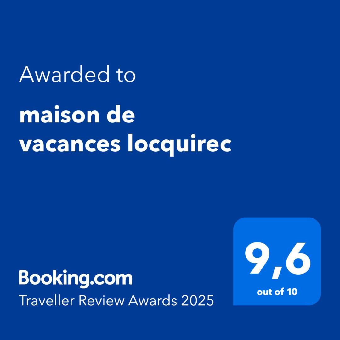 Maison De Vacances Locquirec Exteriör bild